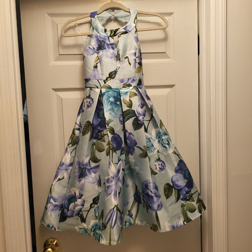 Girl's Party Dress Purple Blue - Size 7 by Speechless